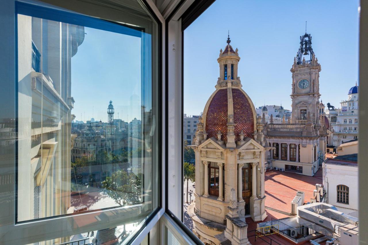 Apartament Ayuntamiento Panoramic Walencja Zewnętrze zdjęcie