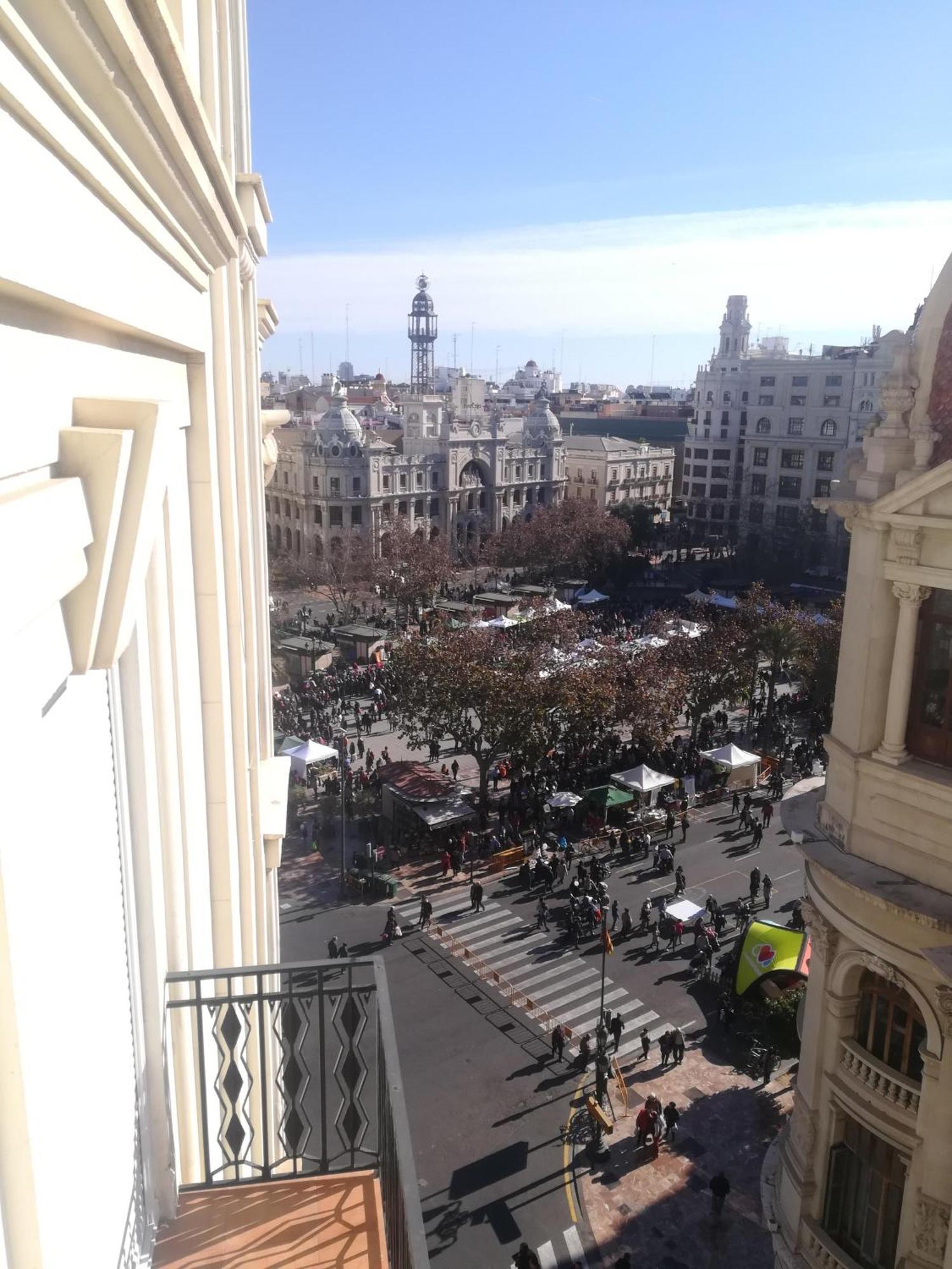 Apartament Ayuntamiento Panoramic Walencja Zewnętrze zdjęcie