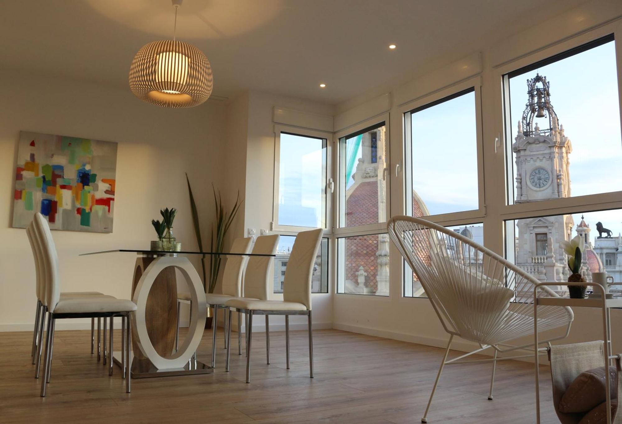 Apartament Ayuntamiento Panoramic Walencja Zewnętrze zdjęcie